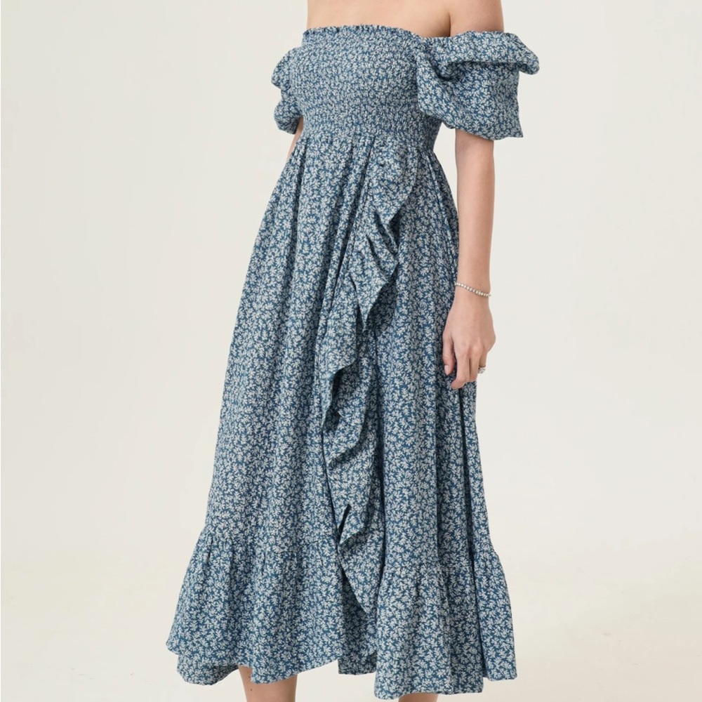 Nothing Fits But Hina Dress in color Prussian NWT
